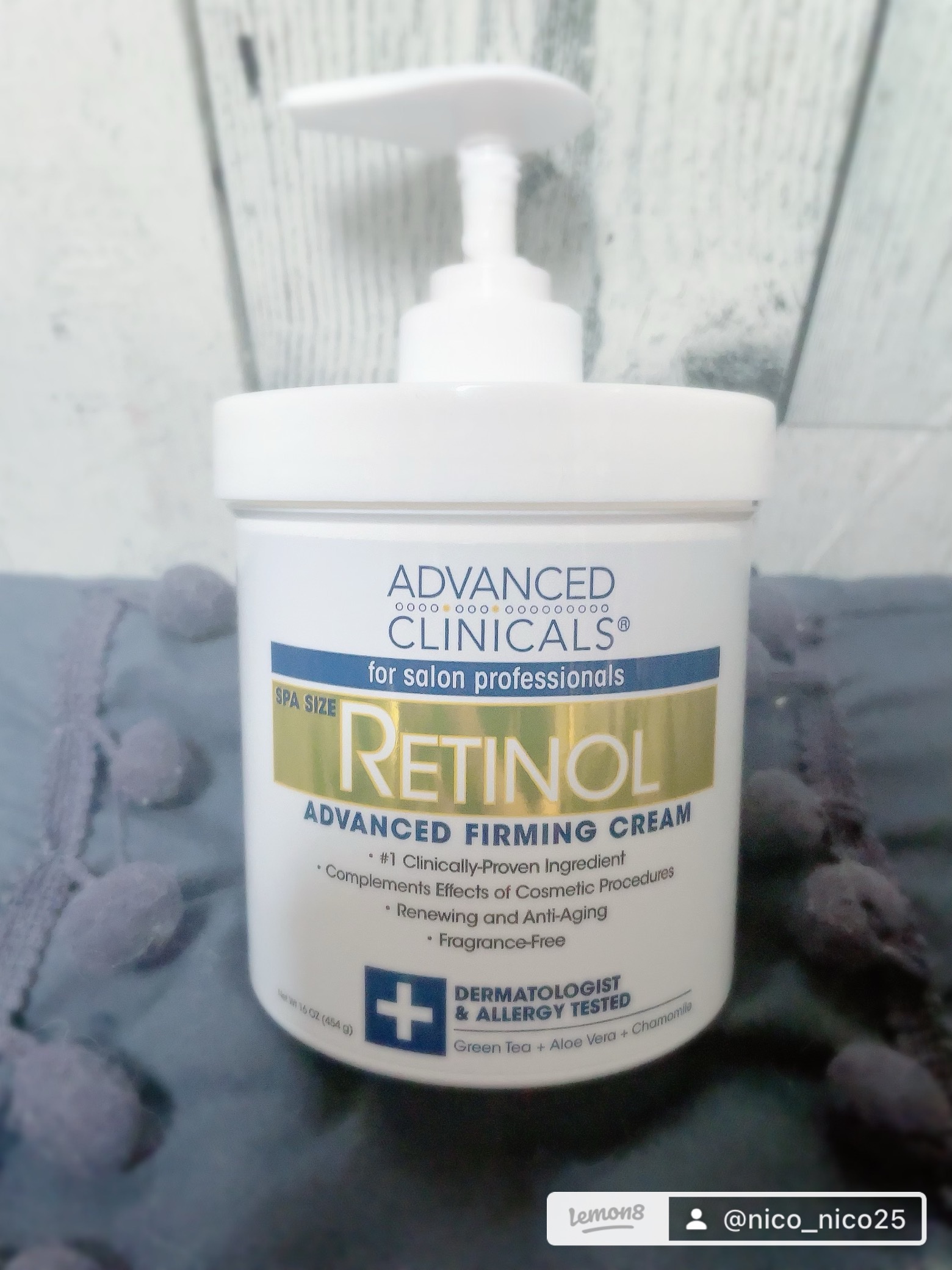 レチノールアドバンスドファーミングクリーム/ADVANCED CLINICALS/ボディクリームを使ったクチコミ（3枚目）