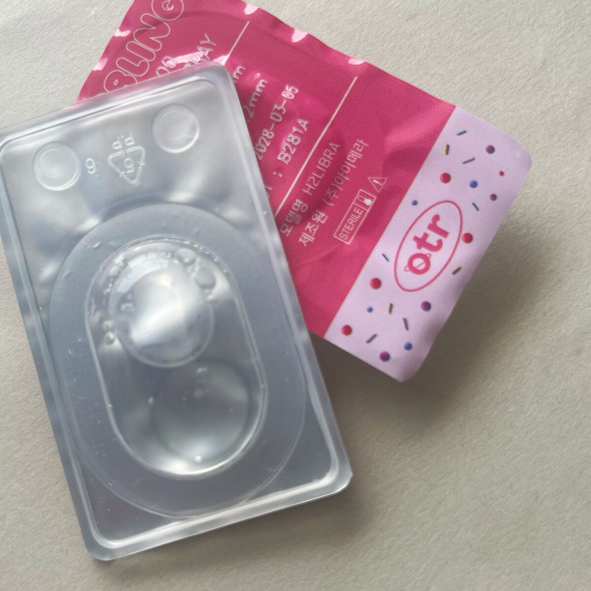 BUBBLING/otr/カラーコンタクトレンズを使ったクチコミ(8枚目)