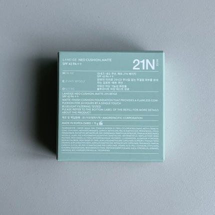 ネオクッション マット/LANEIGE/クッションファンデーションを使ったクチコミ(4枚目)