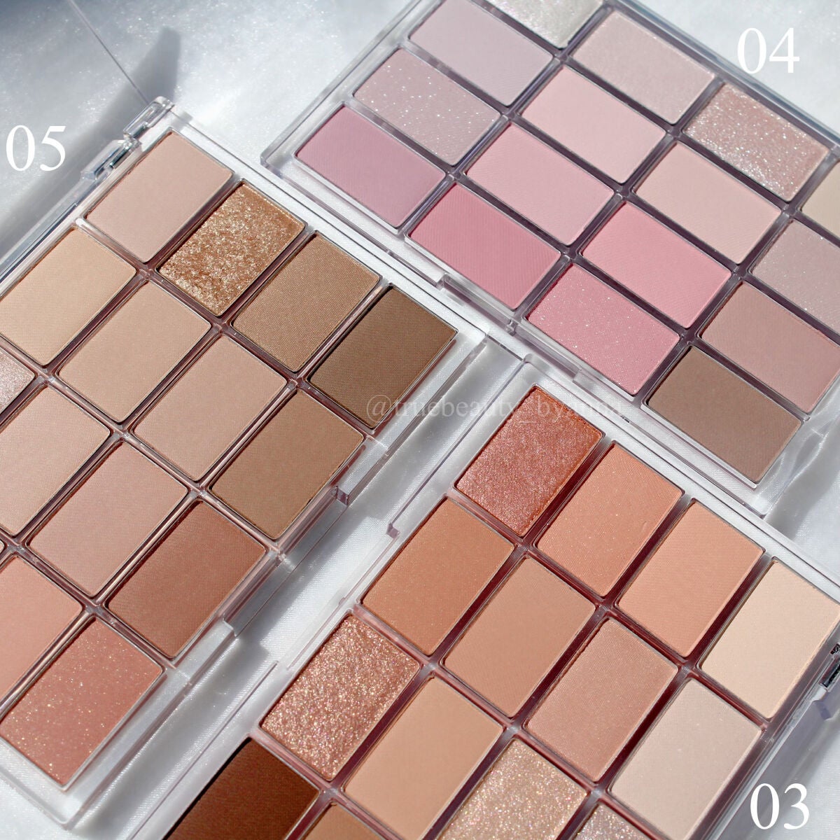 ソフトブラーリングアイパレット/wakemake/アイシャドウパレットを使ったクチコミ(5枚目)