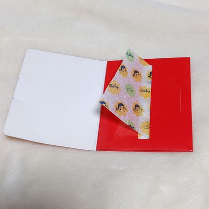 HOLIKA HOLIKA オイルペーパーのクチコミ「ホリカホリカのペコちゃんシリーズ♥️
可愛くて、コスメなど色々集めました。
こちらは、あぶら.....」(2枚目)