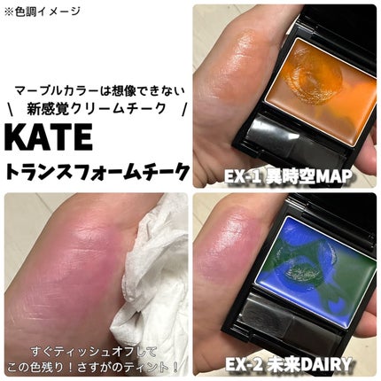 ケイト トランスフォームチーク/KATE/ジェル・クリームチークを使ったクチコミ(2枚目)