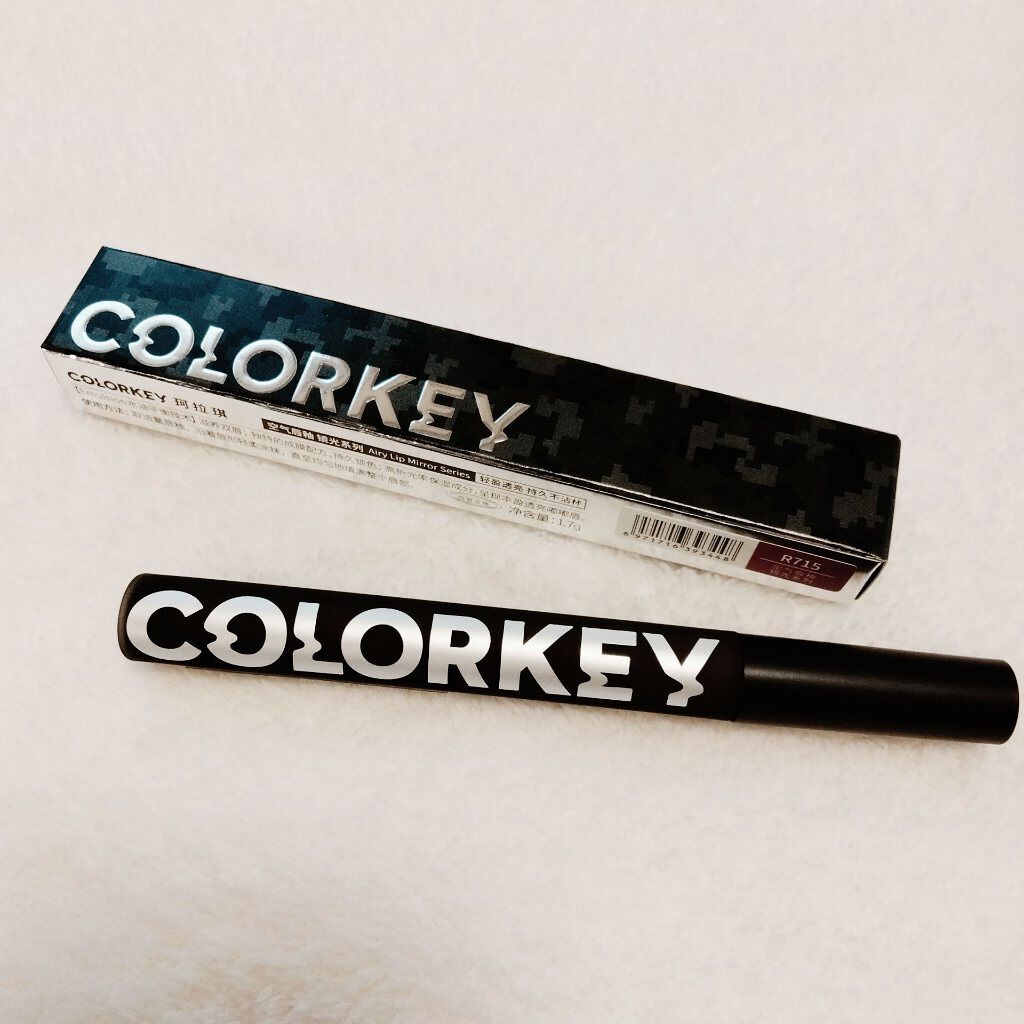 シャインミラーティント/COLORKEY/リップティントを使ったクチコミ（1枚目）