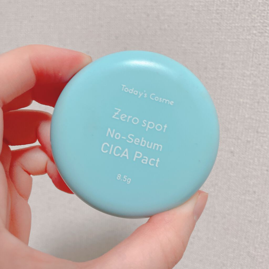 ゼロスポット CICA パクト/Today’s Cosme/プレストパウダーを使ったクチコミ（1枚目）