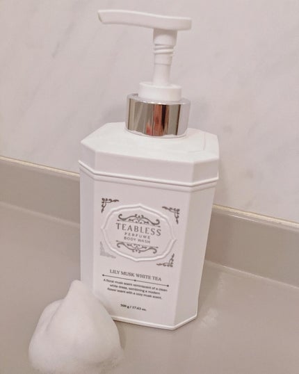 パフュームボディウォッシュ リリームスクホワイトティー/TEABLESS/ボディソープを使ったクチコミ(4枚目)
