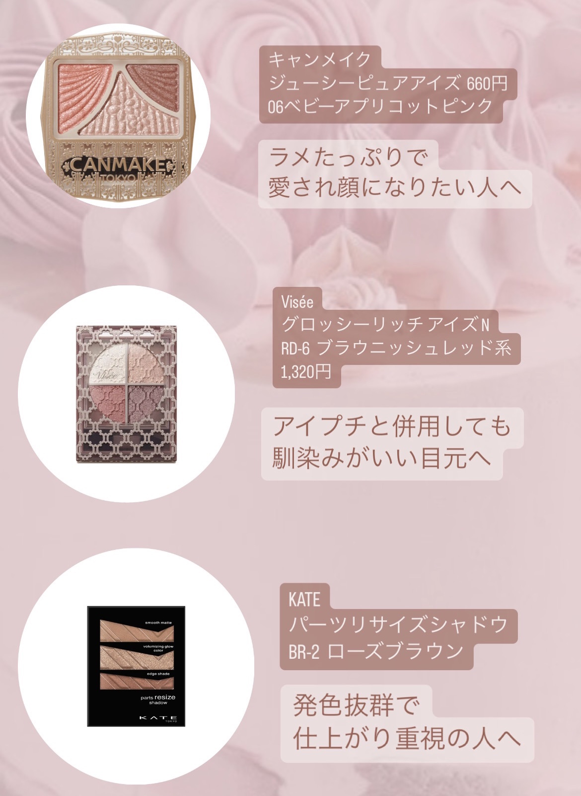 グロッシーリッチ アイズ N/Visée/アイシャドウパレットを使ったクチコミ（2枚目）