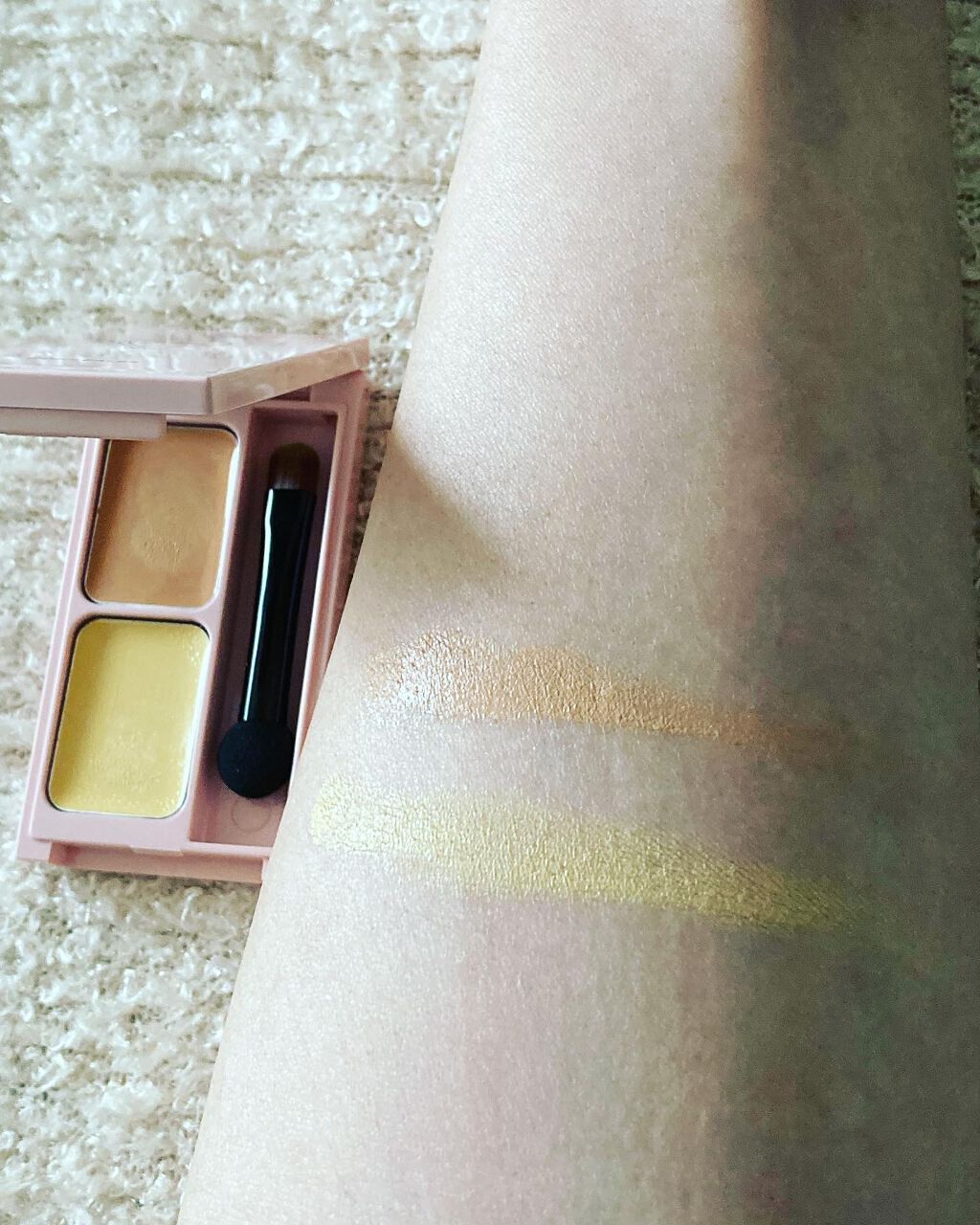 フーミー キニシーラー/WHOMEE/パレットコンシーラーを使ったクチコミ（2枚目）