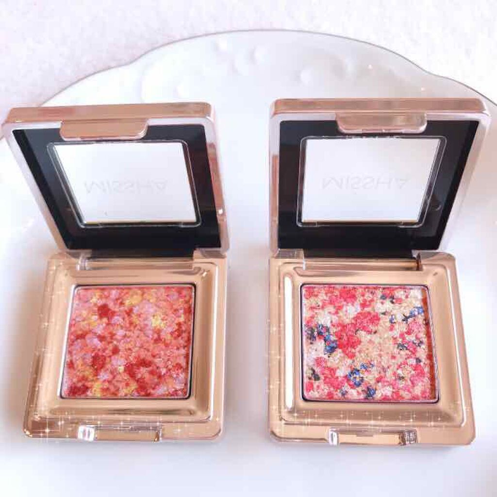 グリッタープリズム シャドウ/MISSHA/グリッターを使ったクチコミ（1枚目）