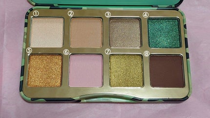 メジャーラブ ミニ アイシャドウ パレット/Too Faced/アイシャドウパレットを使ったクチコミ(3枚目)