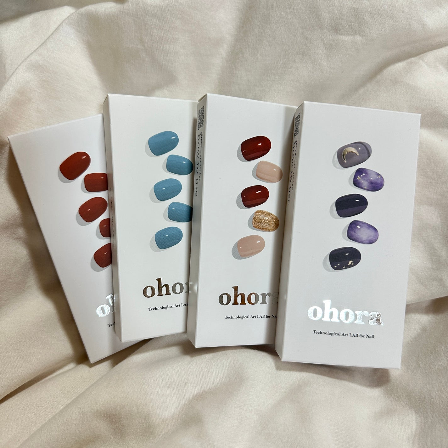 セミキュアジェルネイル(ハンド)/ohora/ネイルシールを使ったクチコミ(1枚目)