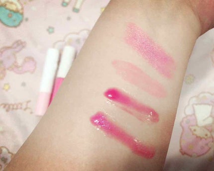 Blooming Kitty リップスティック/DAISO/口紅を使ったクチコミ(2枚目)