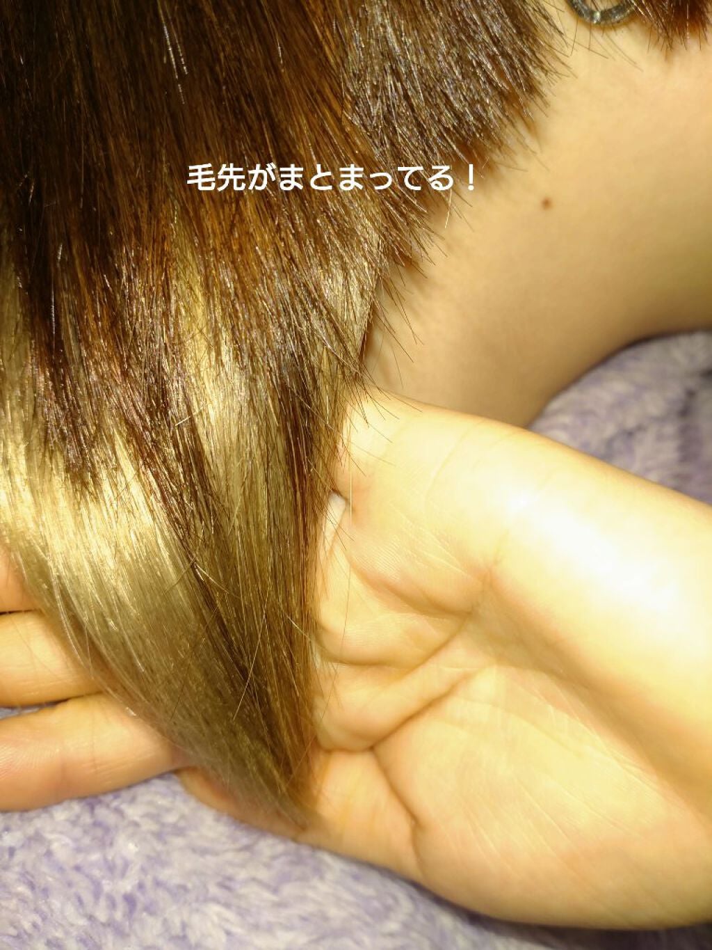 リペアショット&EXモイスト 美容液オイル/エイトザタラソ/ヘアオイルを使ったクチコミ(3枚目)