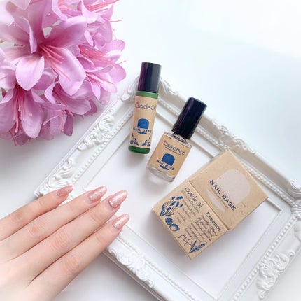 甘皮オイルと爪の美容液のセット/NAILBASE/ネイルオイル・トリートメントを使ったクチコミ(1枚目)