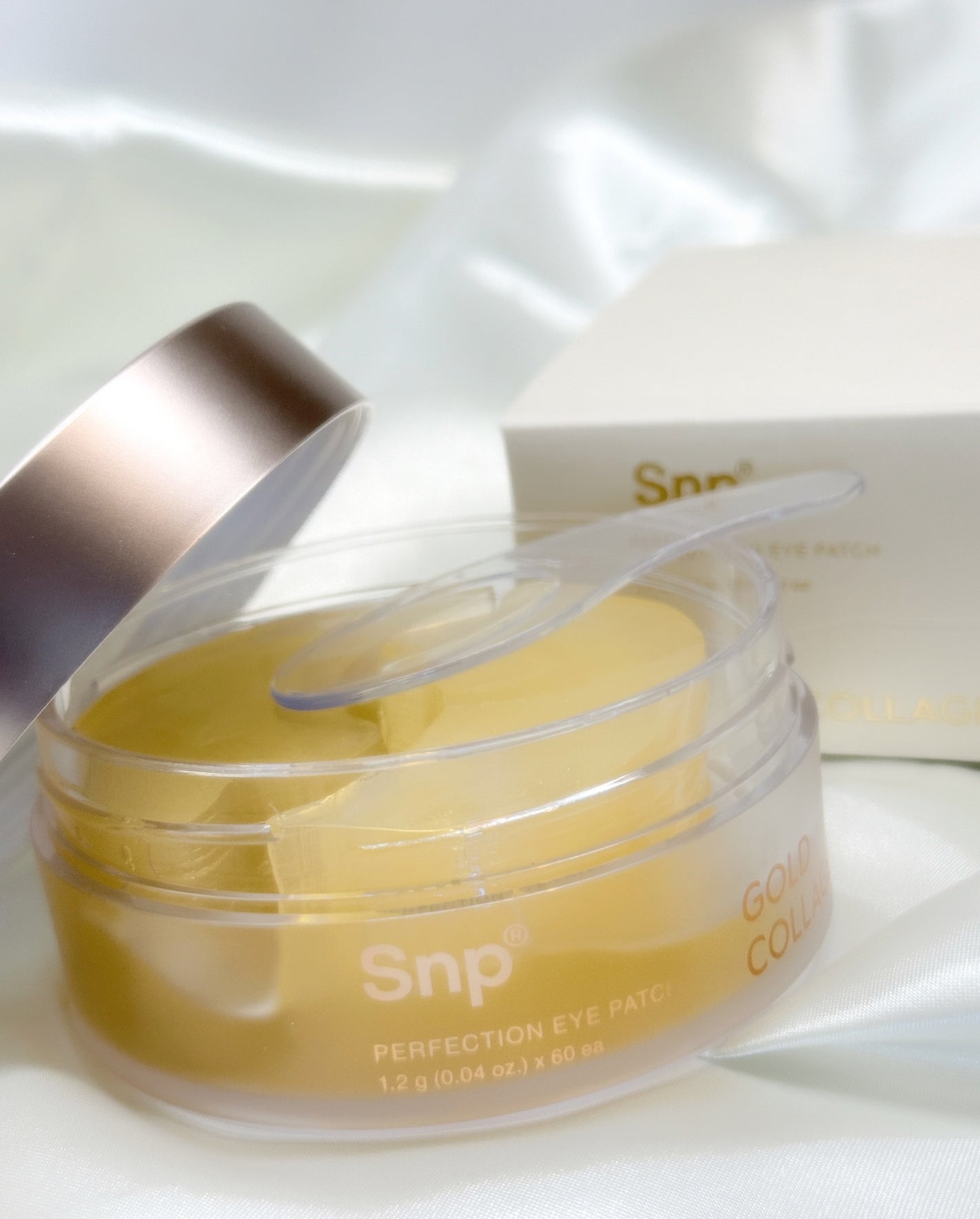 ゴールドコラーゲンパーフェクションアイパッチ/SNP/シートマスク・パックを使ったクチコミ(1枚目)