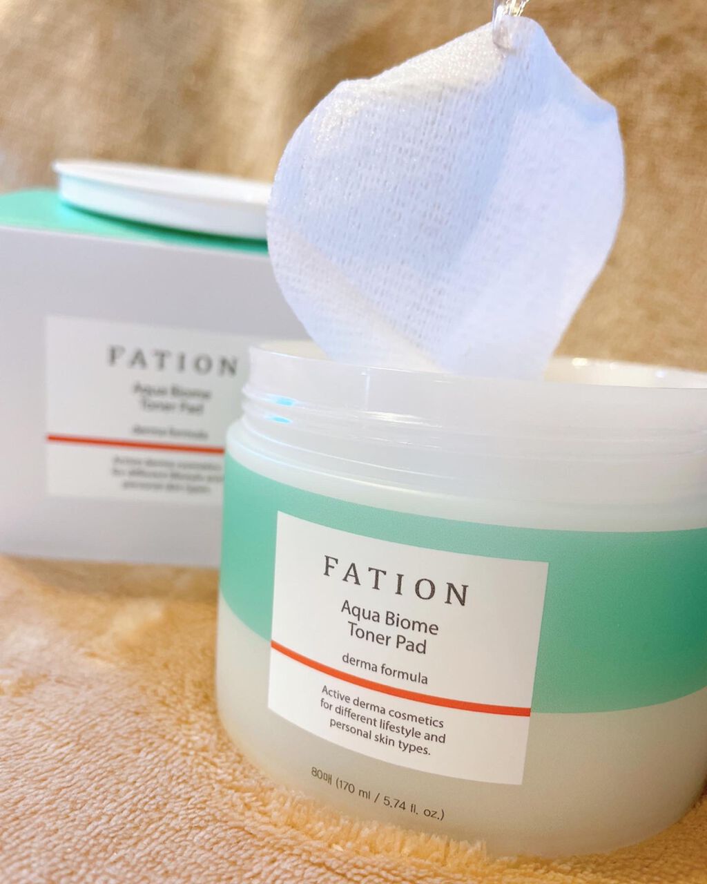 アクアバイオーム トナー パッド/FATION/トナーパッドを使ったクチコミ（1枚目）