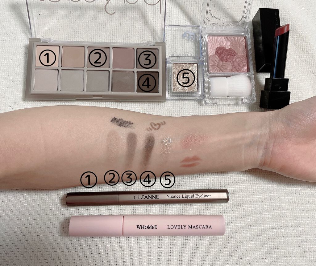 プリズム パウダーアイカラー/リンメル ロンドン/単色アイシャドウを使ったクチコミ(2枚目)