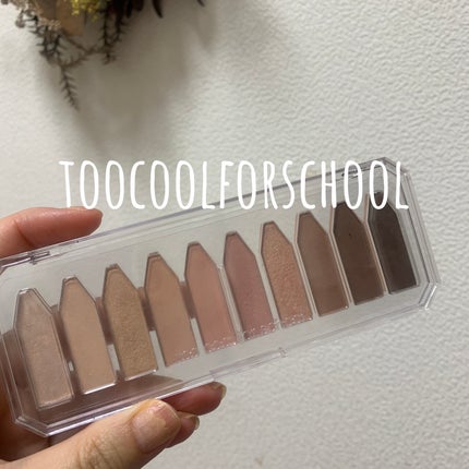プロタージュアイパレット/too cool for school/アイシャドウパレットを使ったクチコミ(1枚目)