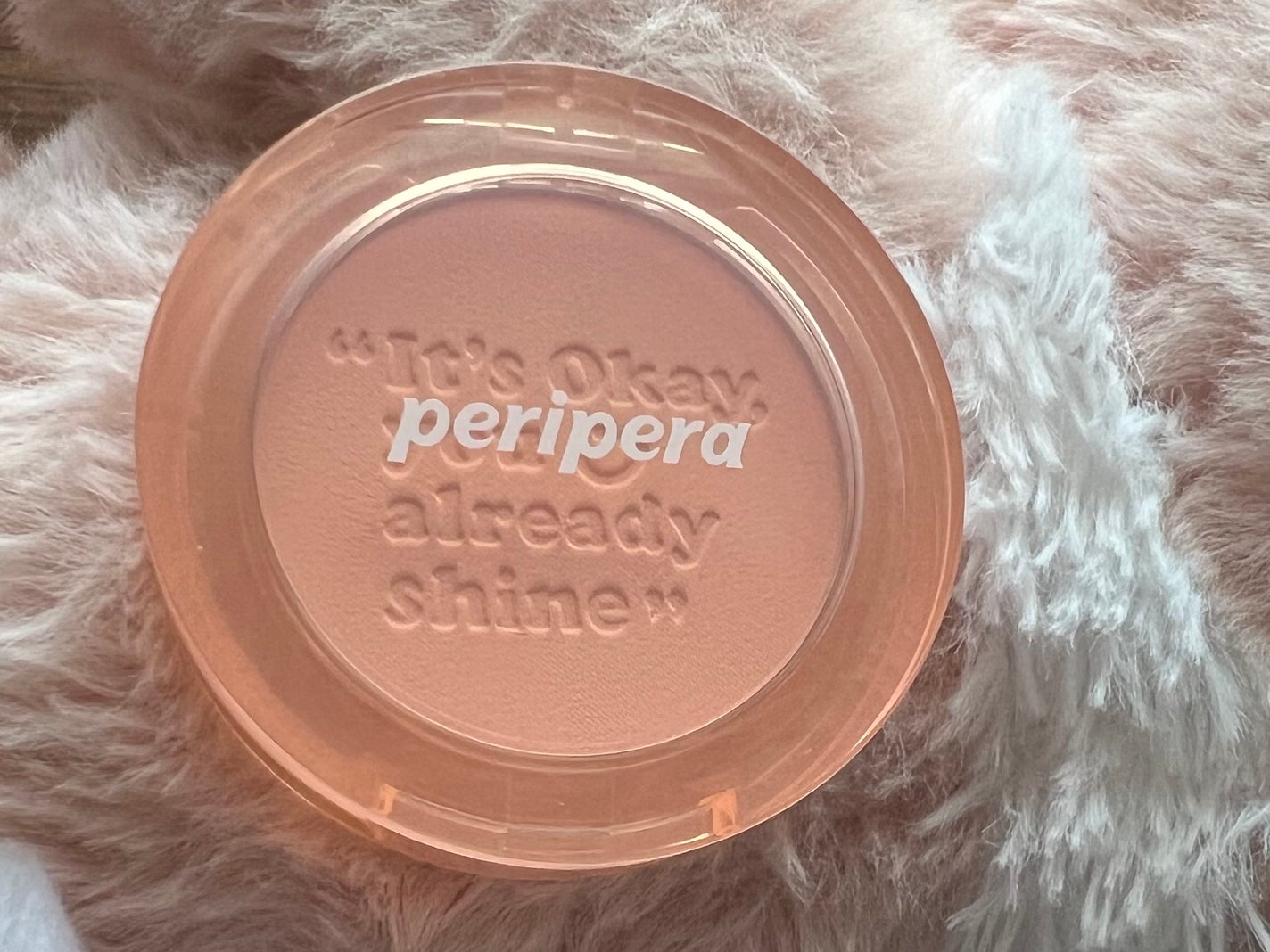 ピュア ブラッシュド サンシャイン チーク/PERIPERA/パウダーチークを使ったクチコミ(1枚目)