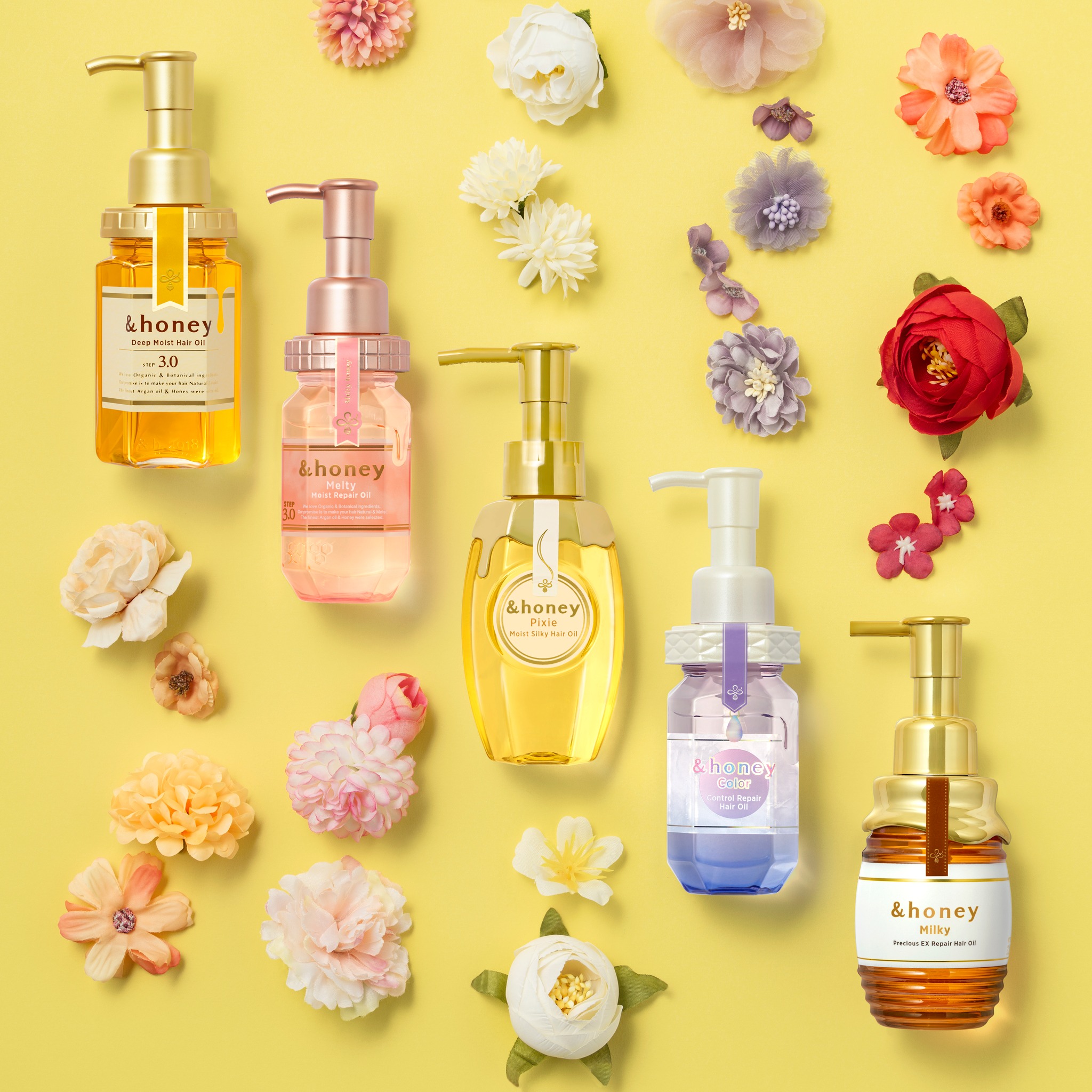 アンドハニー カラー コントロールリペア ヘアオイル3.0/&honey/ヘアオイルを使ったクチコミ（1枚目）