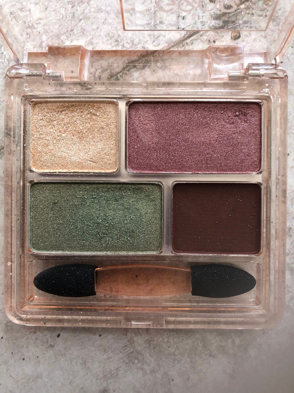 リラクシーアイシャドウ/GENE TOKYO/アイシャドウパレットを使ったクチコミ(3枚目)