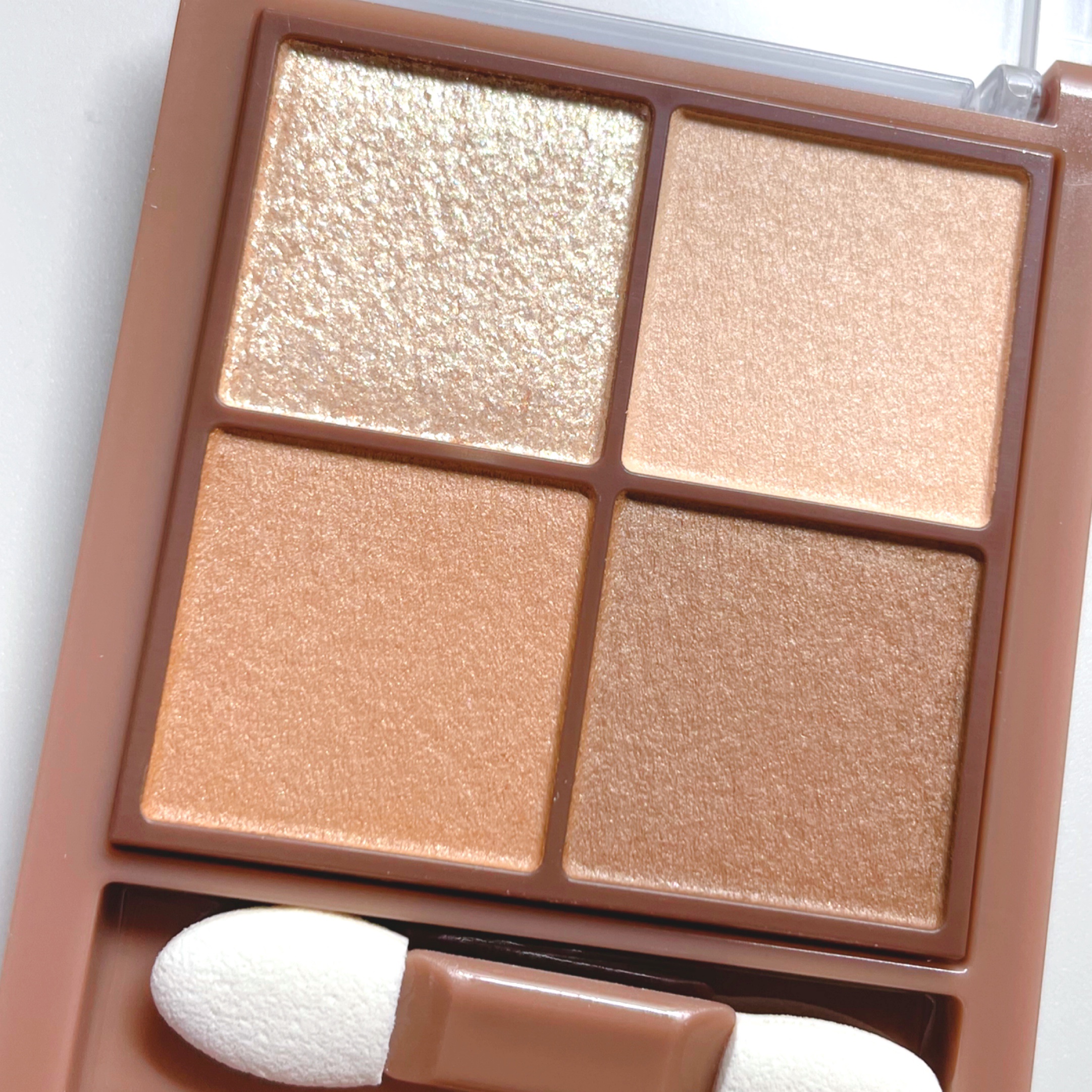 ビタートーンアイシャドウ/CEZANNE/パウダーアイシャドウを使ったクチコミ（2枚目）