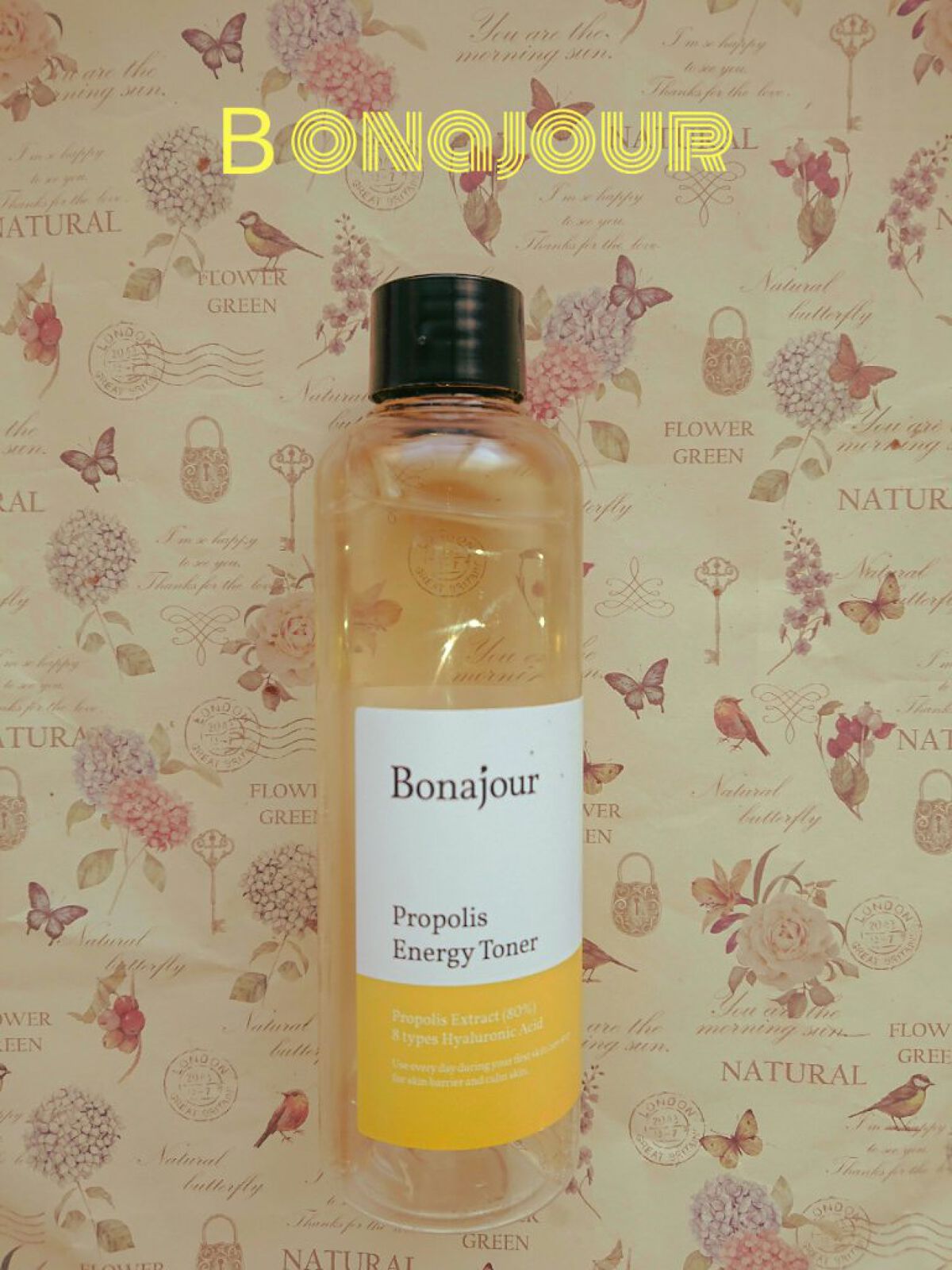 プロポリスエナジートナー/Bonajour/化粧水を使ったクチコミ（1枚目）