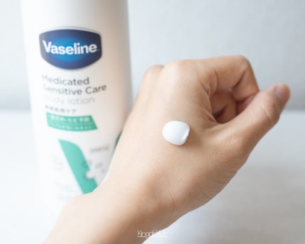 メディケイティッド センシティブケア ボディローション うるおいケア <医薬部外品>/ヴァセリン/ボディローションを使ったクチコミ(2枚目)