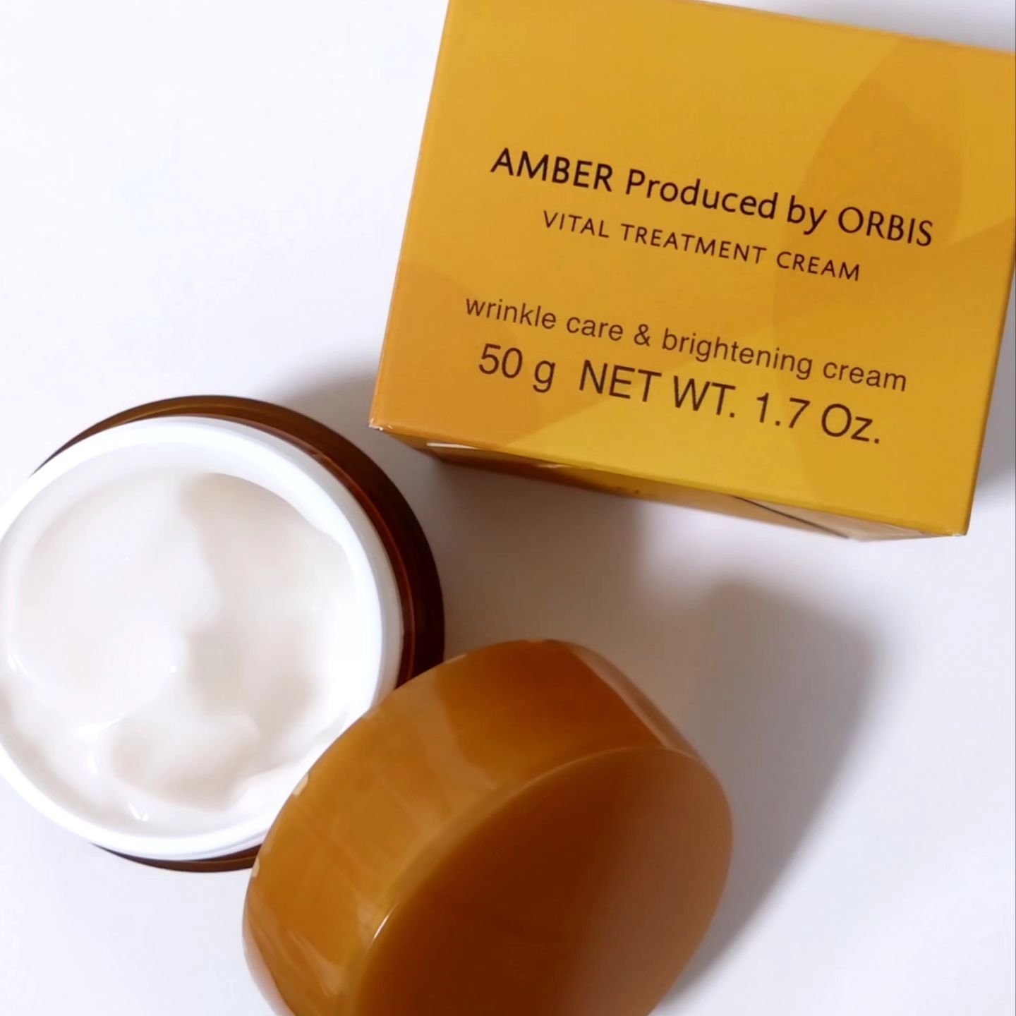 オルビスアンバー ヴァイタルトリートメントクリーム/オルビス/フェイスクリームを使ったクチコミ（2枚目）