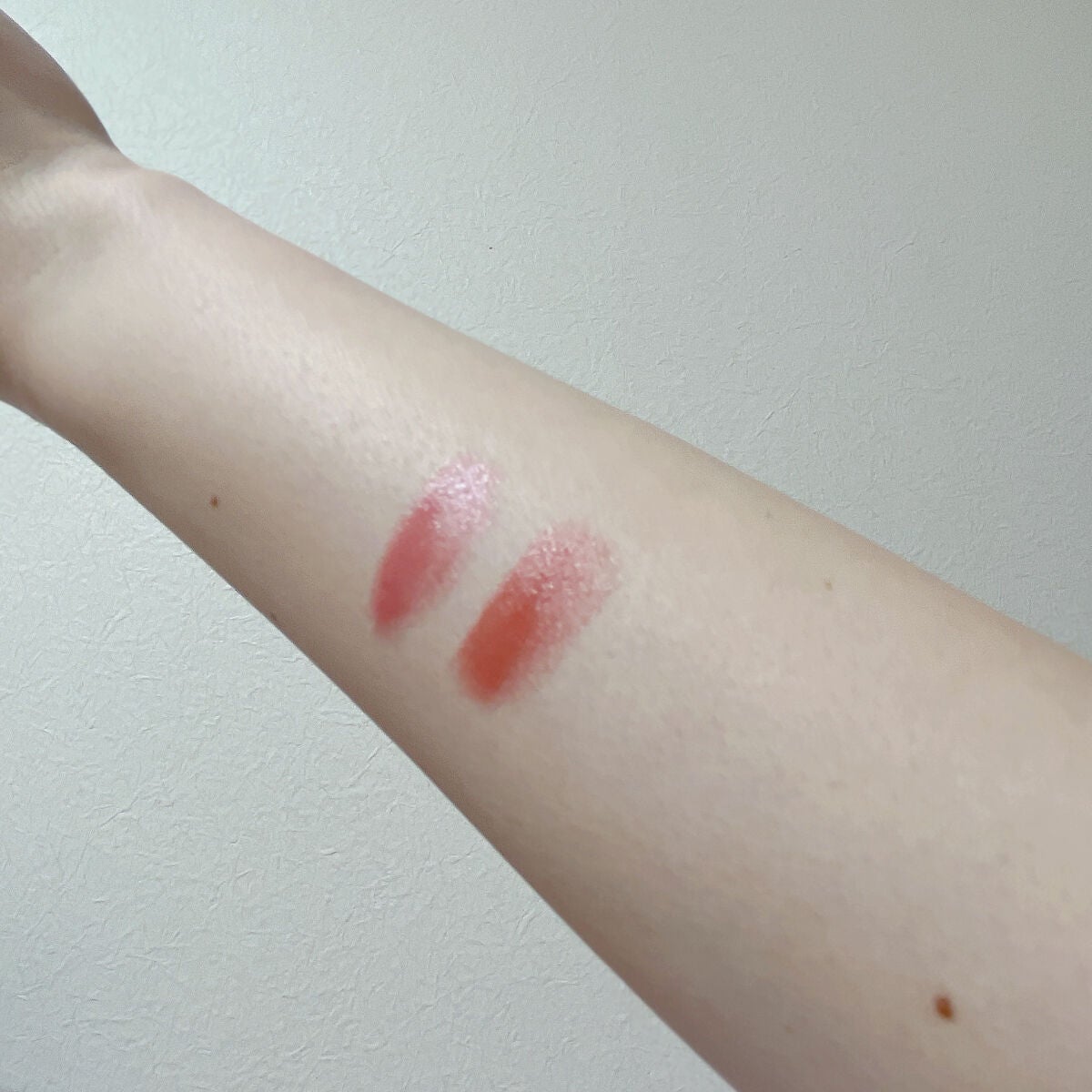 アンドバイロムアンド グラッシーバーム/&nd by rom&nd/口紅を使ったクチコミ(2枚目)