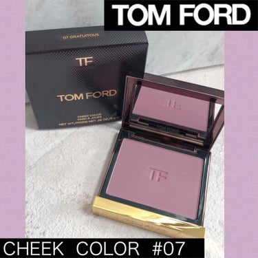 チーク カラー/TOM FORD BEAUTY/パウダーチークを使ったクチコミ（1枚目）