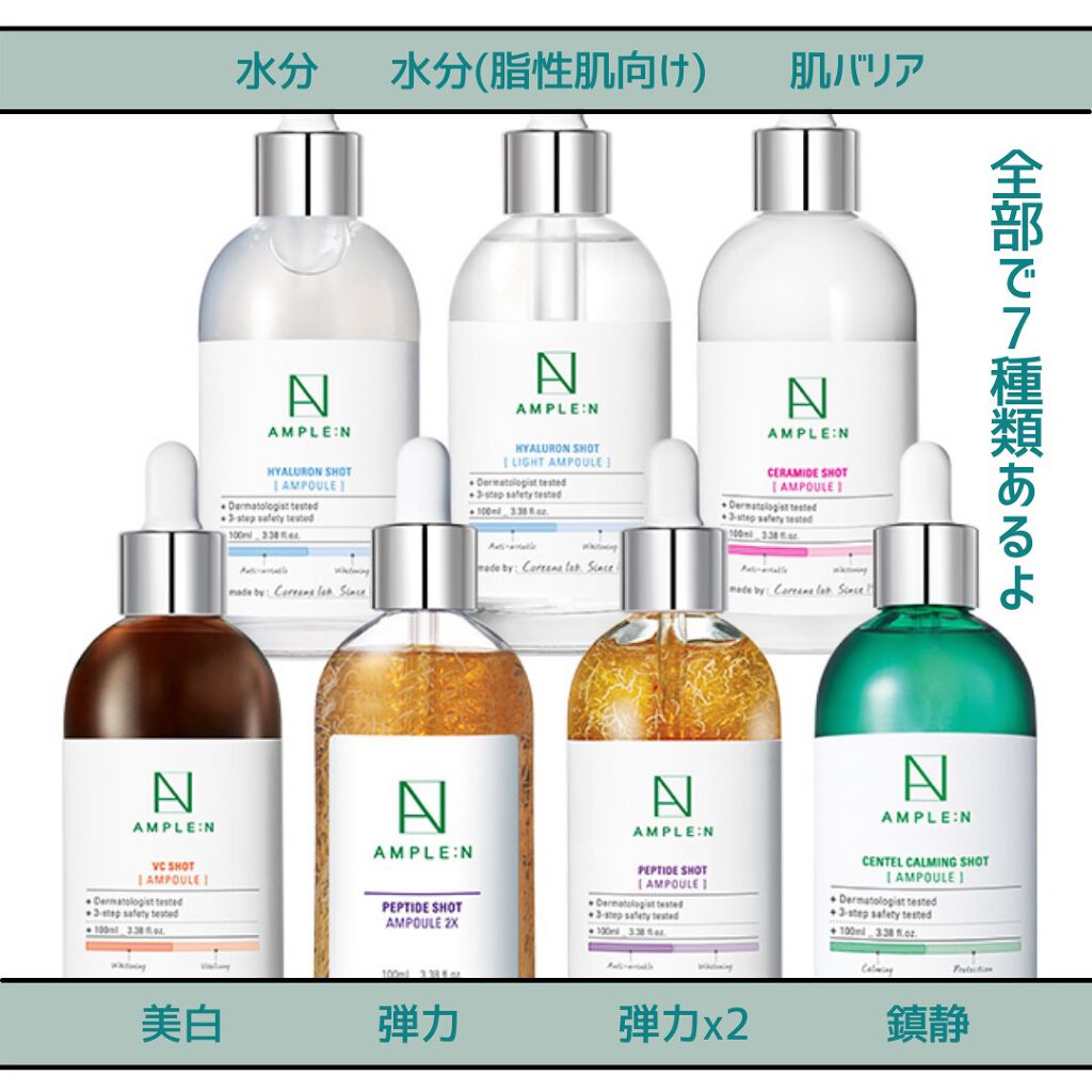 AMPLE：N  ペプチドショット アンプル/AMPLE:N/美容液を使ったクチコミ（2枚目）