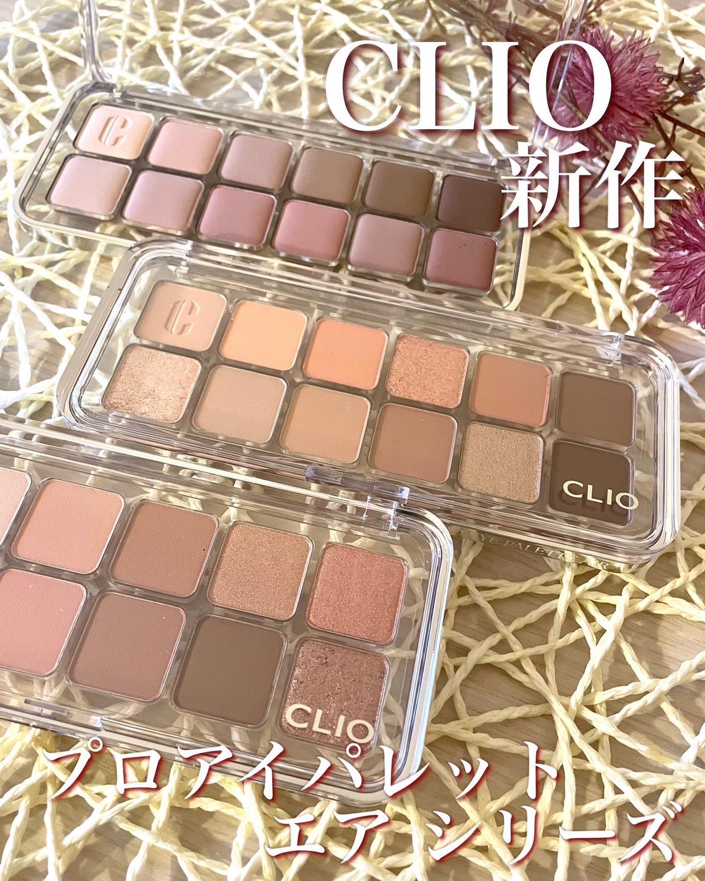 プロ アイ パレット エアー/CLIO/アイシャドウパレットを使ったクチコミ（1枚目）