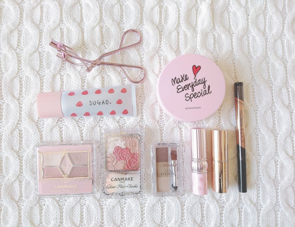 ショートケーキメイクコフレ/SUGAO®/メイクアップキットを使ったクチコミ（2枚目）