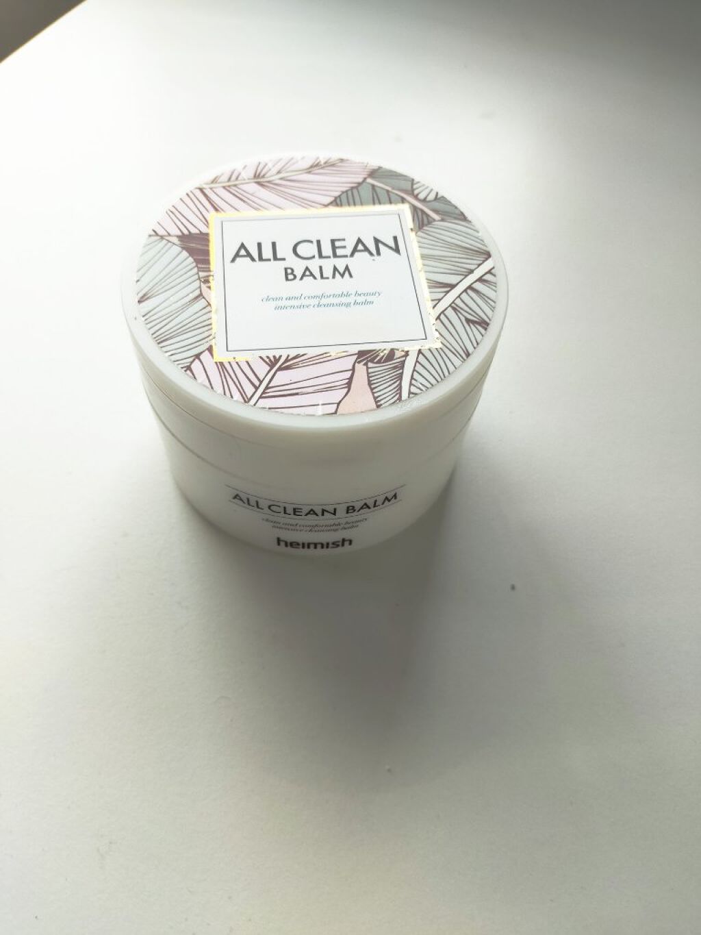 オールクリーンバーム/heimish/クレンジングバームを使ったクチコミ（1枚目）