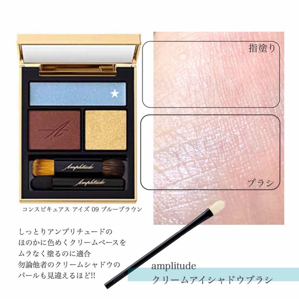 コンスピキュアス アイズ/Amplitude/アイシャドウパレットを使ったクチコミ（1枚目）