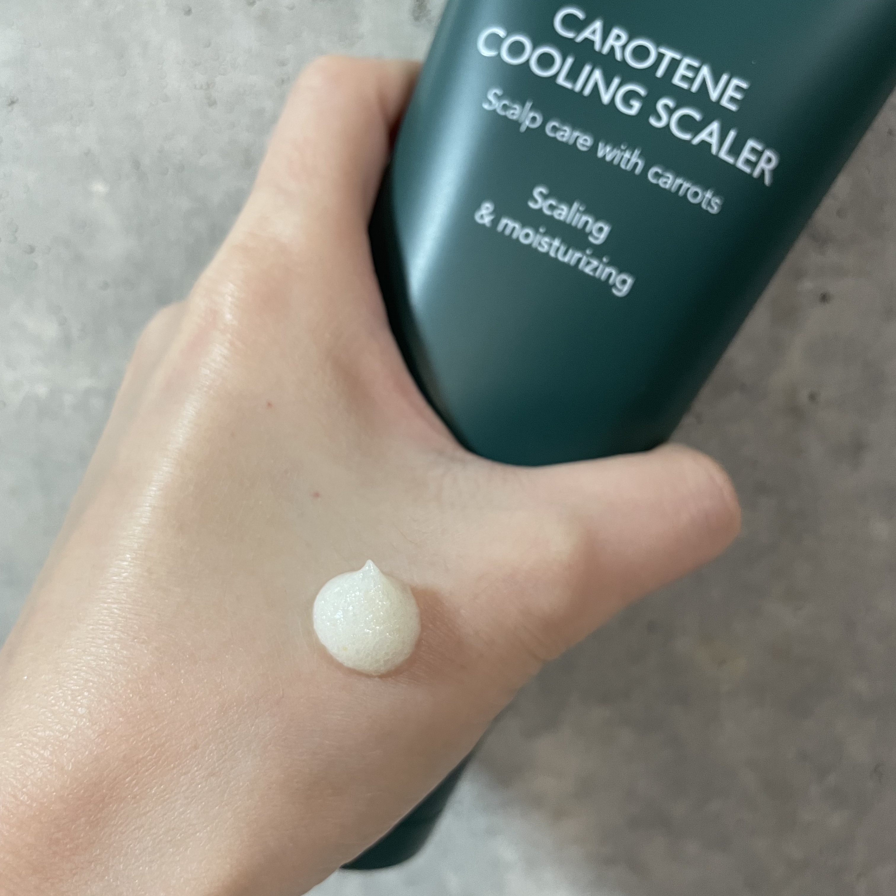 カロテンクーリングスケーラー/treecell/頭皮クレンジングを使ったクチコミ（2枚目）