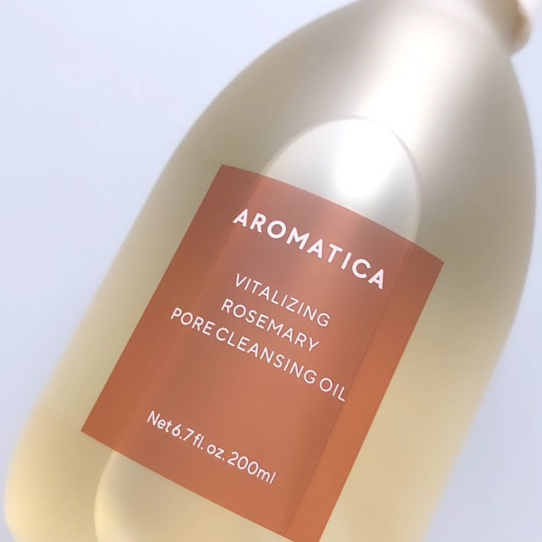 ローズマリークレンジングオイル/AROMATICA/オイルクレンジングを使ったクチコミ(5枚目)