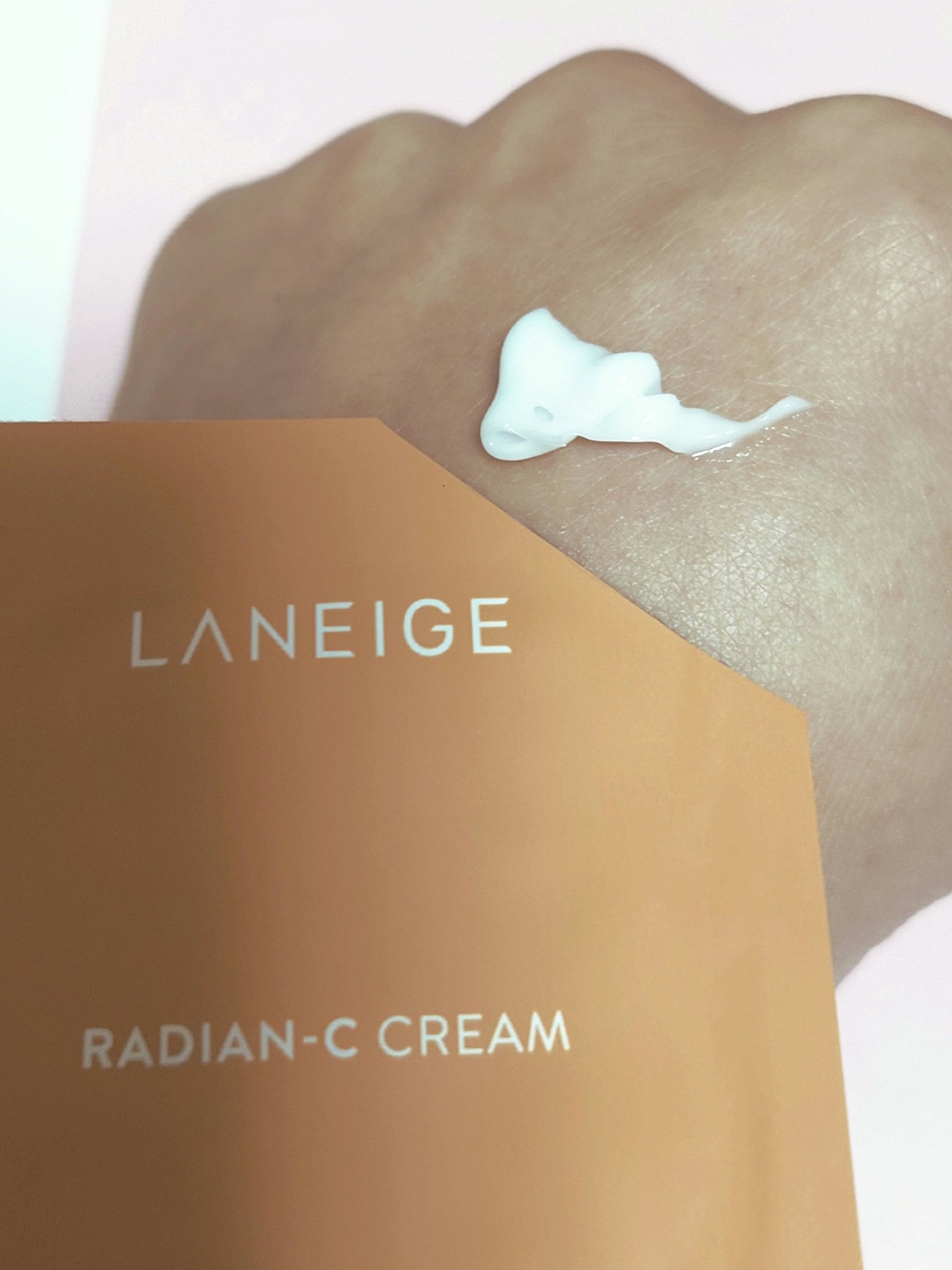 ラディアンーCクリーム/LANEIGE/フェイスクリームを使ったクチコミ（2枚目）