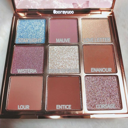 VenusMarble 9色アイシャドウパレット/Venus Marble/アイシャドウパレットを使ったクチコミ(3枚目)