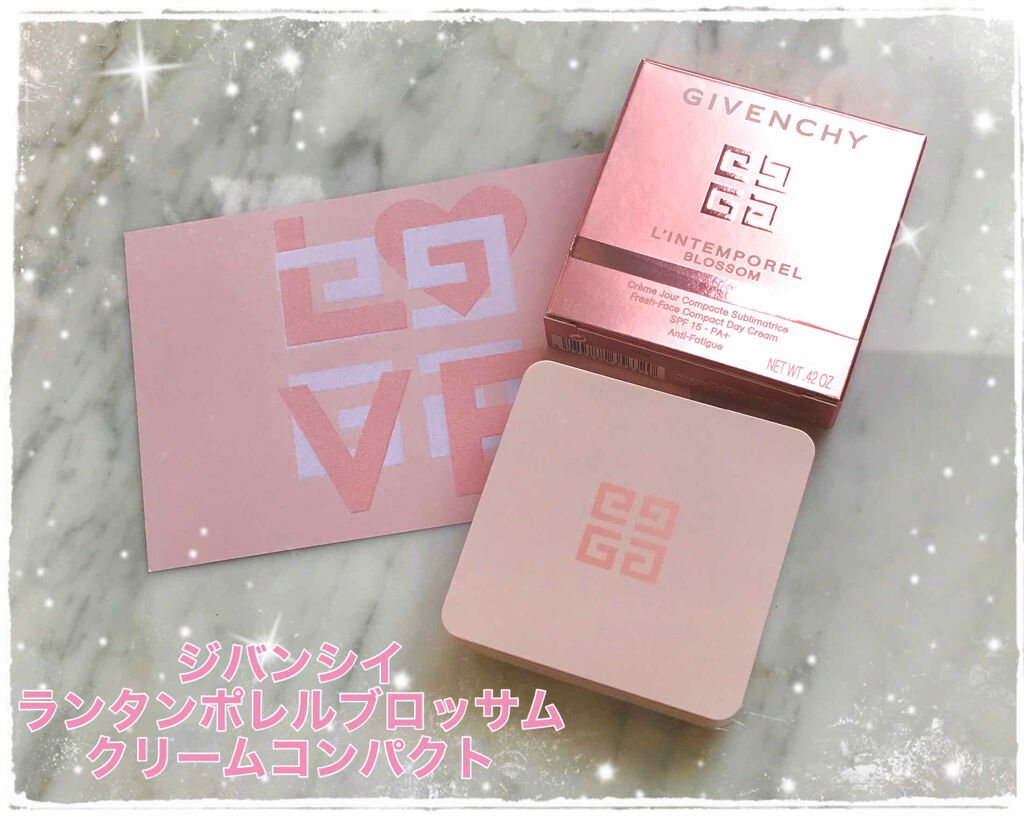 ランタンポレル ブロッサム クリーム コンパクト/GIVENCHY/化粧下地を使ったクチコミ（1枚目）