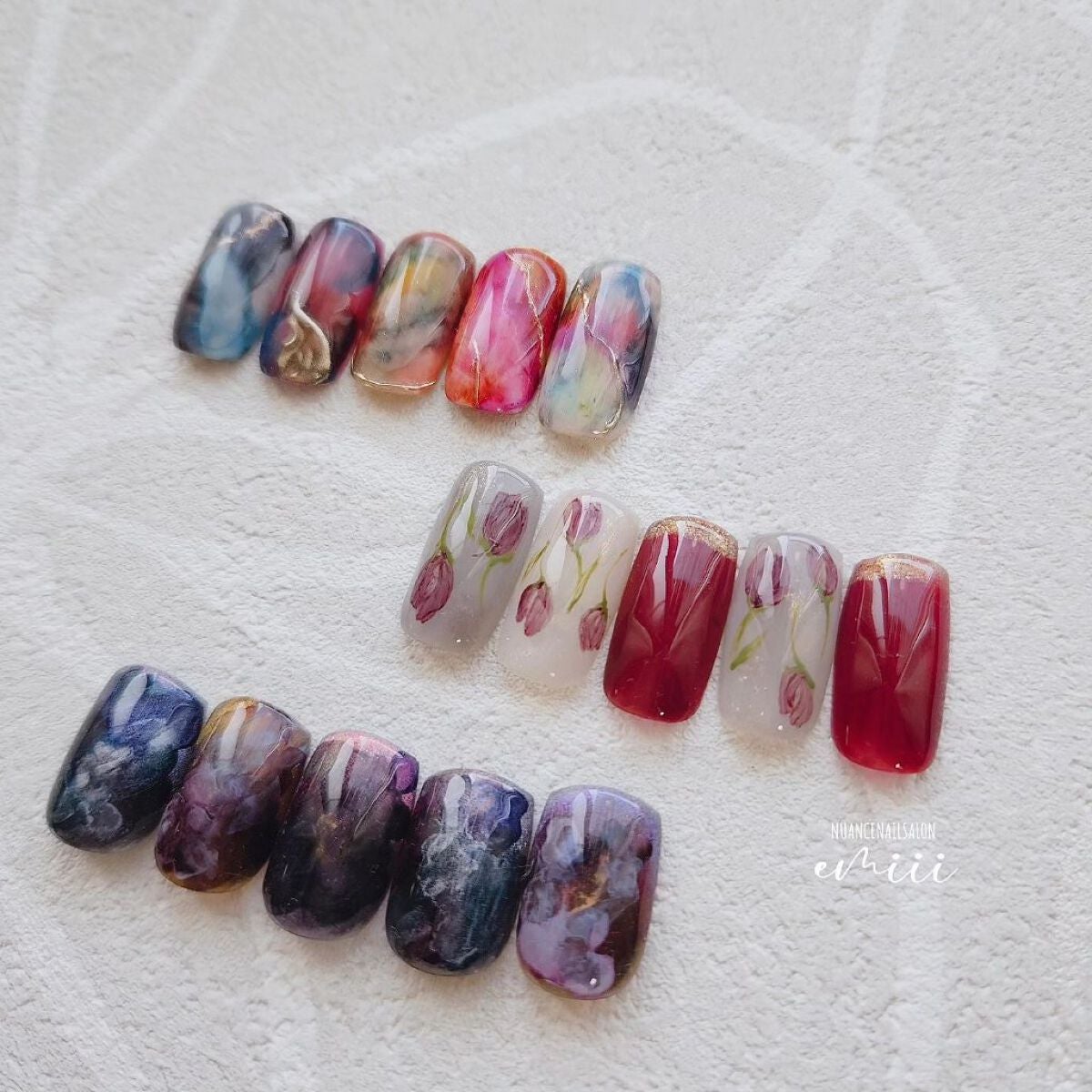 マーブルリキッド/Petit Price/ネイル用品を使ったクチコミ(2枚目)