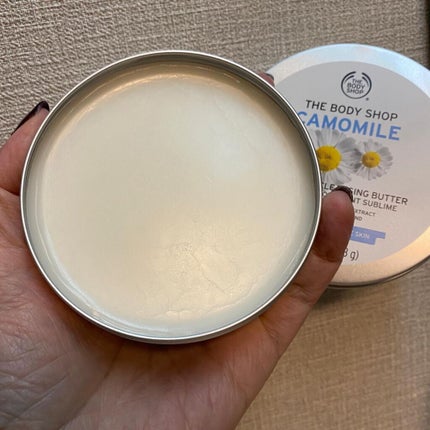 カモマイル サンプチュアス クレンジングバター/THE BODY SHOP/クレンジングバームを使ったクチコミ(3枚目)