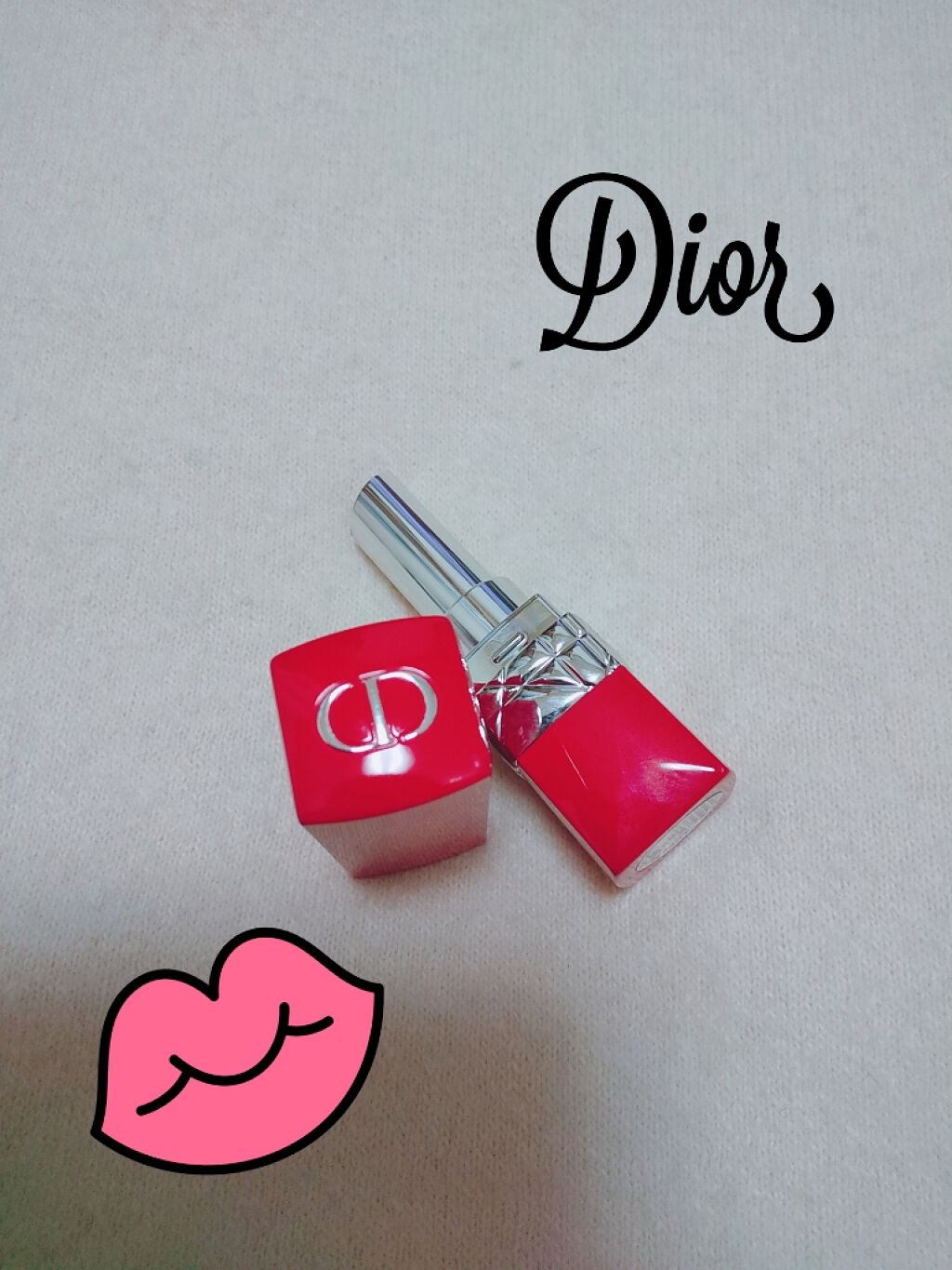 ルージュ ディオール ウルトラ ルージュ/Dior/口紅を使ったクチコミ(1枚目)
