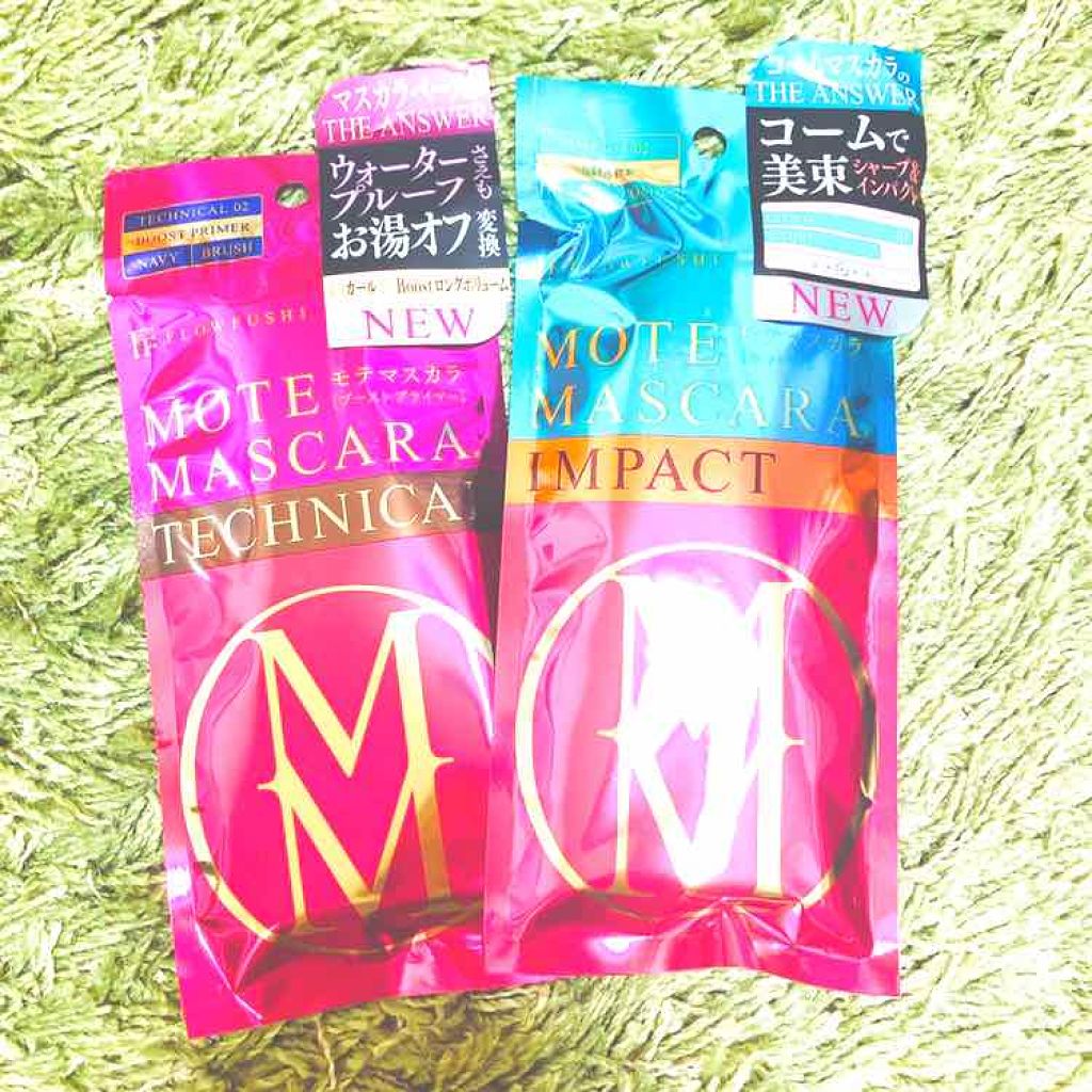 モテマスカラ IMPACT 2/UZU BY FLOWFUSHI/マスカラを使ったクチコミ（1枚目）