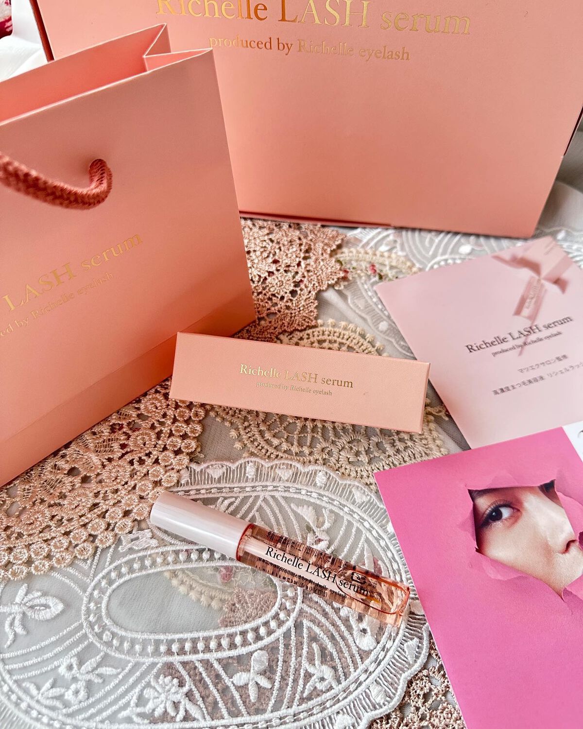 リシェルラッシュセラム/Richelle LASH serum/まつげ美容液を使ったクチコミ(5枚目)