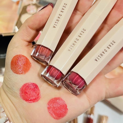 ブルーミングエディション サテングローリップ ステイン/DEAR DAHLIA/口紅を使ったクチコミ(1枚目)