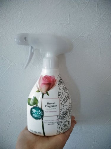 除菌EX フレグランス ピュアローズシャワーの香り/リセッシュ/ファブリックミストを使ったクチコミ（1枚目）