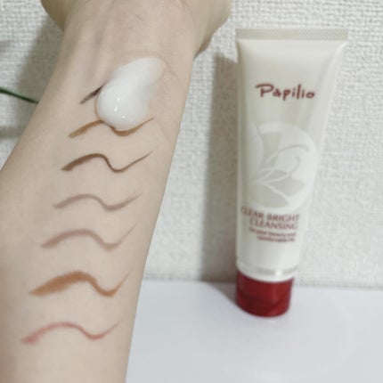 クリアブライトクレンジング/Papilio/ミルククレンジングを使ったクチコミ(2枚目)