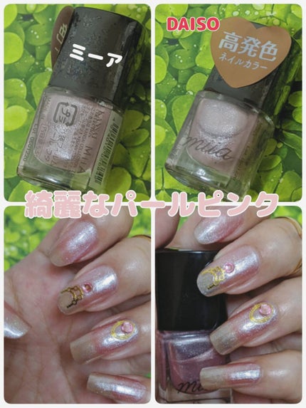 miia ネイルカラー/DAISO/マニキュアを使ったクチコミ(1枚目)