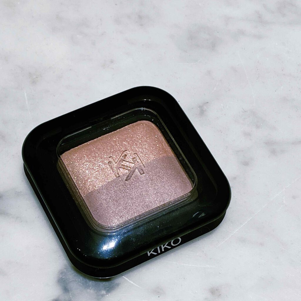 ブライトデュオベイクドアイシャドウ/KIKO/アイシャドウパレットを使ったクチコミ(2枚目)
